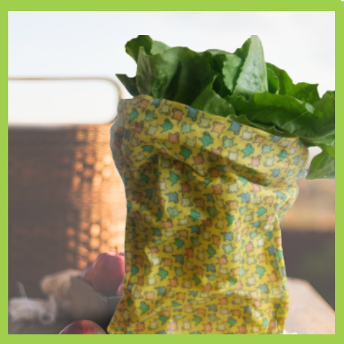Beeswax Wrap Beeswax Bag by Beezy Wrap. A Biodegradable environmentally friendly beeswax wrap. A replacement for plastic. Handmade beeswax wraps. Bee Wraps Made in Nova Scotia. Canada